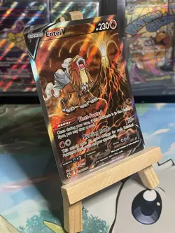 Entei v Crown Zenith Galarian Gallery Holo Ultra Rare Pokemon TCG GG36/GG70 NM - Image 3