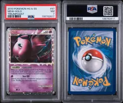 Mew (Prime) 97/102 2010 Pokemon Triumphant Holo PSA 7 - Image 3