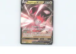 Regidrago V 135/195 Holo V Rare Silver Tempest Pokemon Near Mint - Image 1