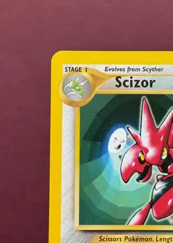 Pokemon 2001 Black Star Promo #33 Scizor, Wizards of the Coast WOTC Vintage NM - Image 3