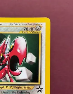 Pokemon 2001 Black Star Promo #33 Scizor, Wizards of the Coast WOTC Vintage NM - Image 4