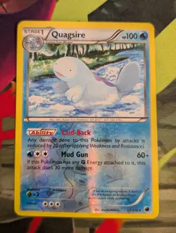 Quagsire 22/116 Rare Plasma Freeze Reverse Holo NM - Image 1