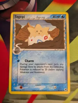 Togepi 41/101 Uncommon Dragon Frontiers NM - Image 1