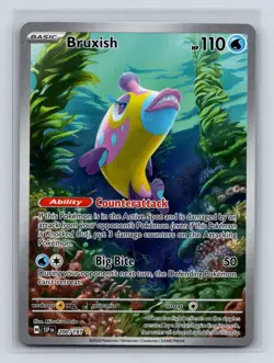 Bruxish 200/191 Illustration Rare Surging Sparks Pokemon Holo Near Mint - Image 1