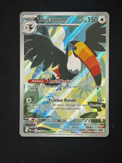 Toucannon - 094/084 Holo Illustration Rare ME05: Pitch Black 094/084 NM - Image 1