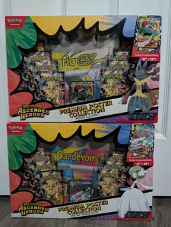 Pokemon Mega Evolution Ascended Heroes Premium Poster Collection Mega Gardevoir - Image 1
