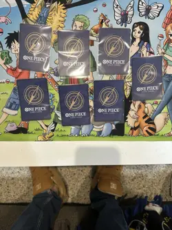 One Piece OP13 3rd Anniversary Treasure Pack Campaign Promo Set Of 7 English - Image 4