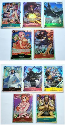 One Piece TCG Awakening of a new Era OP05 english SR Foil set of 10 NM/M - Image 1