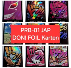 One Piece TCG 2024 PRB-01 The Best DON! Holo Foil Einzel-Karten japanisch - Image 1
