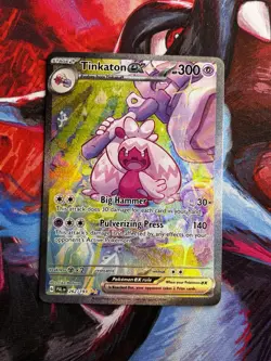 Tinkaton ex 262/193 Special Illustration Rare Paldea Evolved Pokemon TCG - Image 1