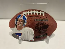 John Elway 1997 Donruss Passing Grade Die-Cut Football Insert 2812/3000 #6 HOF - Image 3