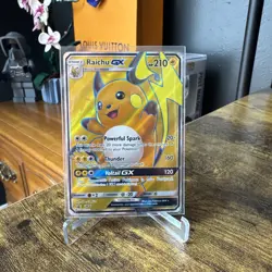 Raichu GX SM90 (NM) - Sun & Moon Black Star Promo - Full Art Pokemon TCG - Image 1