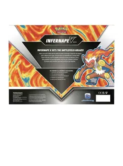 Infernape V Box POKEMON TCG - Includes 4 Booster Packs - Image 2
