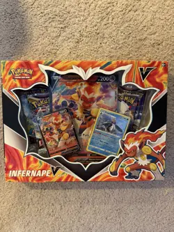 Infernape V Pokemon TCG Sword & Shield Box - Image 1