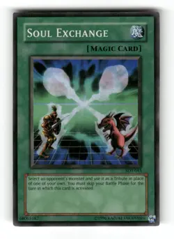 Soul Exchange SDY-041 Super Rare Starter Deck: Yugi Yu-Gi-Oh Unlimited Near Mint - Image 1