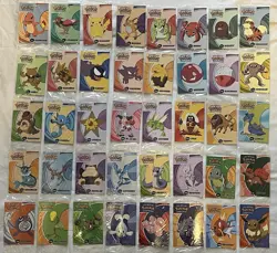 Pokemon Danone Pokemon Cards Lot - Factory Sealed Full 40 Card Base Set - Image 1