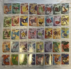 Pokemon Danone Pokemon Cards Lot - Factory Sealed Full 40 Card Base Set - Image 2