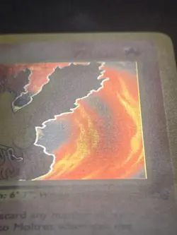 Pokemon Moltres 12/62 1st Edition Fossil Holo WOTC Vintage Rare Card - Image 3