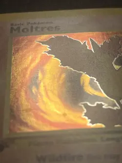 Pokemon Moltres 12/62 1st Edition Fossil Holo WOTC Vintage Rare Card - Image 4