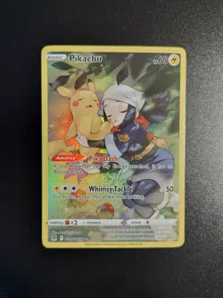 Pokemon TCG Pikachu TG05/TG30 Full Art Lost Origin Trainer Gallery NM/LP - Image 1