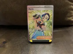 Pokemon TCG Perrin Card 220/167 Twilight Masquerade Special Illustration Rare - Image 1