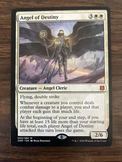 MTG Angel of Destiny - Zendikar Rising #002 NM+ Magic the Gathering See Images - Image 1