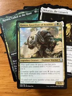 Hamza, Guardian of Arashin EDH Commander Deck - WG Selesnya Counter Combo - Image 1