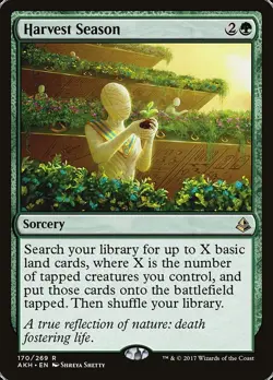 MTG - Harvest Season - Amonkhet - X1 - (LP) - - Image 1