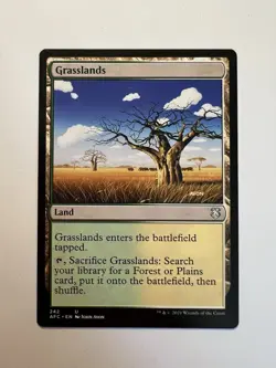 Grasslands - MTG Adventures In The Forgotten Realms: Commander - NM - Image 1