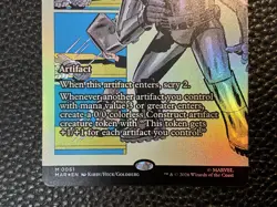 Simulacrum Synthesizer (Borderless) (Foil) 61 Marvel Universe Eternal-Legal - Image 2