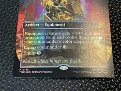 Commander's Plate (Borderless FOIL) Teenage Mutant Ninja Turtles P 0135 Promo - Image 3