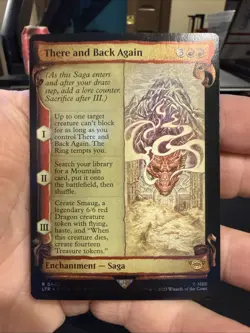There and Back Again (Showcase Scrolls Foil) Lord of the Rings 602 NM - Image 1