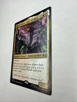 Black Widow, Agile Avenger Commander: Marvel Super Heroes Regular NM - Image 3