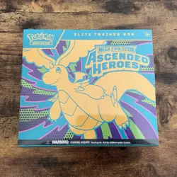 Pokemon Elite Trainer Box Mega Evolution Ascended Heroes ETB FACTORY SEALED - Image 1