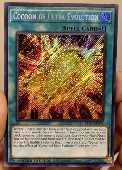 Yugioh Cocoon of Ultra Evolution LDS1-EN073 Secret Rare Limited Ed NM w/Tracking - Image 2