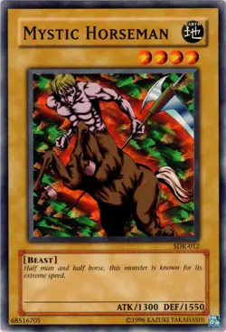 2002 Yu-Gi-Oh! Mystic Horseman SDK-012 Starter Deck: Kaiba Unlimited Edition - Image 1