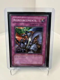 Yugioh! Starter Deck: Joey Reinforcements Trap Card SDY-031 Common Unlimited - Image 1