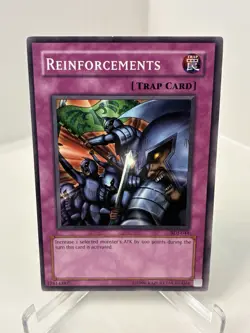 Yugioh! Starter Deck: Joey Reinforcements Trap Card SDY-031 Common Unlimited - Image 2