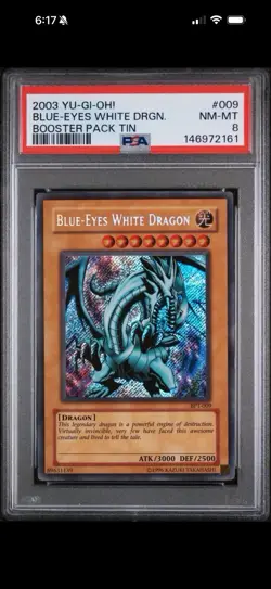 2002 YU-GI-OH! FMR-FORBIDDEN MEMORIES PROMOMETALMORPH 003 PSA 9 And Blue Eyes - Image 4