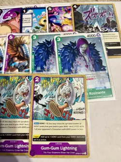 One Piece 2nd Anniversary Stamped Promo Lot of 27 Cards NM Nico Robin, Sabo - Image 4