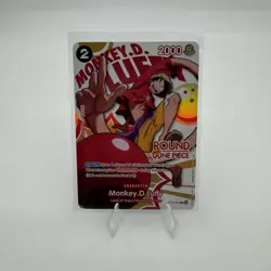 Monkey D. Luffy (ENGLISH) - One Piece x Round 1 Promo Card - Image 1