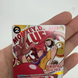 Monkey D. Luffy (ENGLISH) - One Piece x Round 1 Promo Card - Image 3