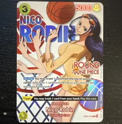 One Piece Card Game Round One Nico Robin EB03-054 - Image 1