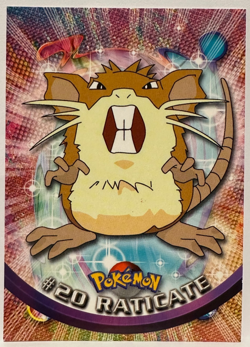 Raticate #20 Topps Trading Cards Series 1 Pokemon - Image 1