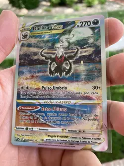 ~ESP~ SPANISH Darkrai VAstro (VStar) GG50 Pokemon Card (Z1) - Image 4