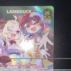 hololive OFFICIAL CARD GAME LAMBDUCK SR Holo HP 170 hBP06-083 English ayakashi - Image 2