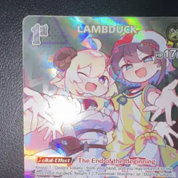 hololive OFFICIAL CARD GAME LAMBDUCK SR Holo HP 170 hBP06-083 English ayakashi - Image 3