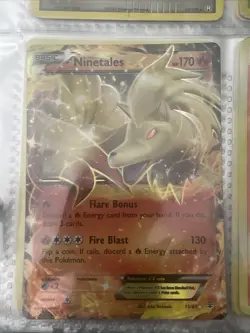 Pokemon Ninetails EX Holo Card 13/83 XY Generations Ultra Rare - Image 1