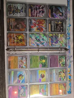 360 Pokemon Card Lot V VMAX EX Full Art Holo Rare GX SR Two Binder Collection - Image 4