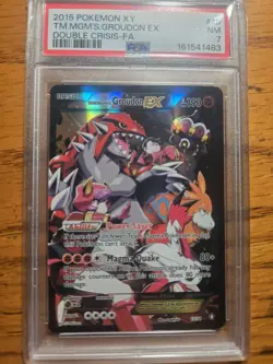 Pokemon Cards 2015 Kyogre And Groundon Double Crisis Sequential Psa 7 Set - Image 4